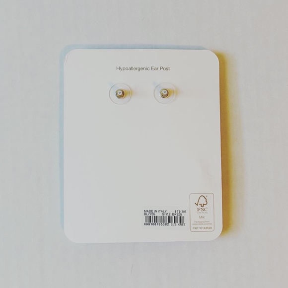 J Crew Made-in-Italy Round Drop Earrings - Picture 2 of 7